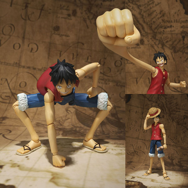 Dragon Ball X One Piece Kai DX Pre-Painted Figure: Luffy