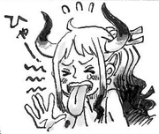 Réaction de Yamato mangeant épicé.