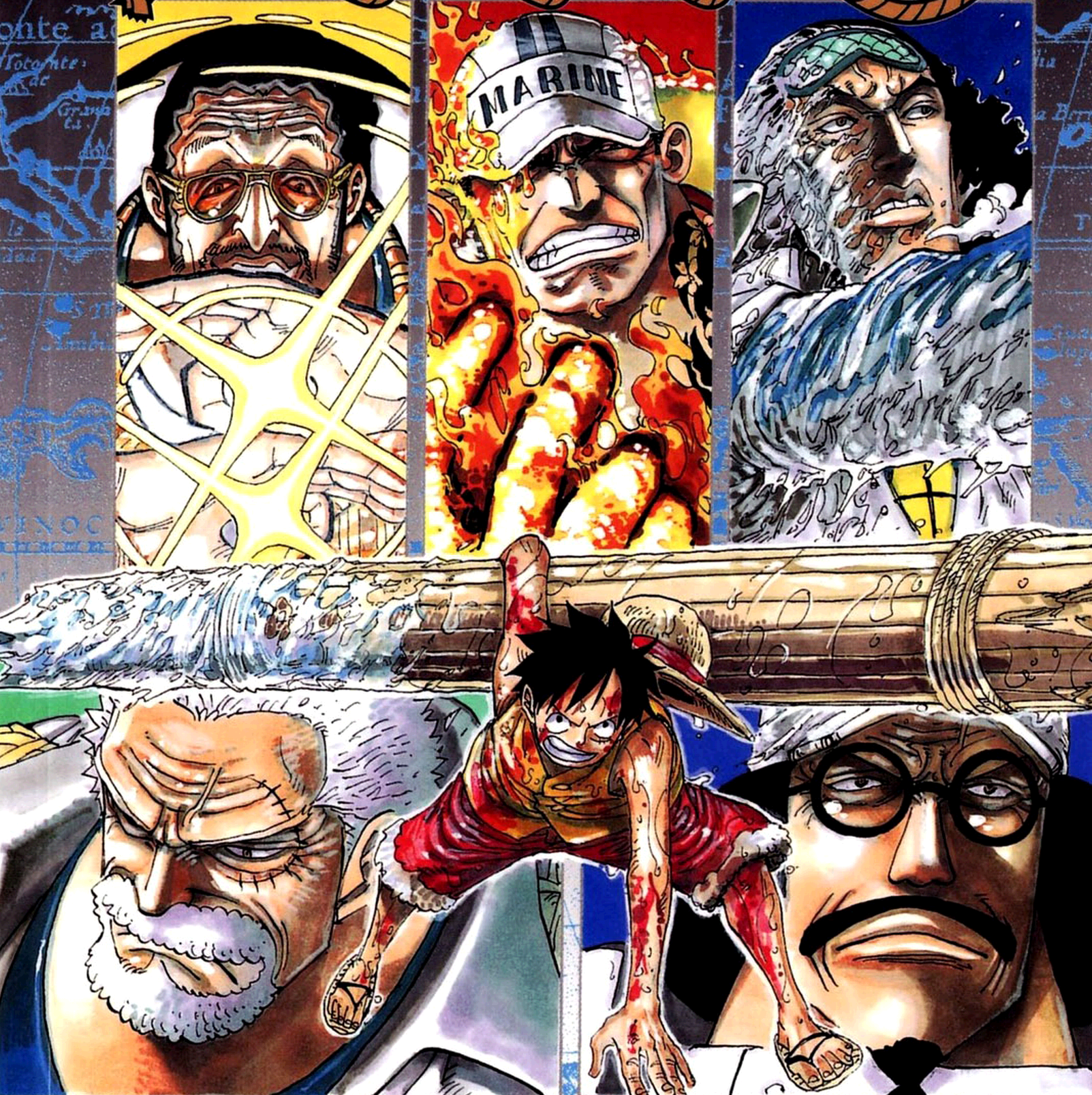 Arco de Marineford, One Piece Wiki