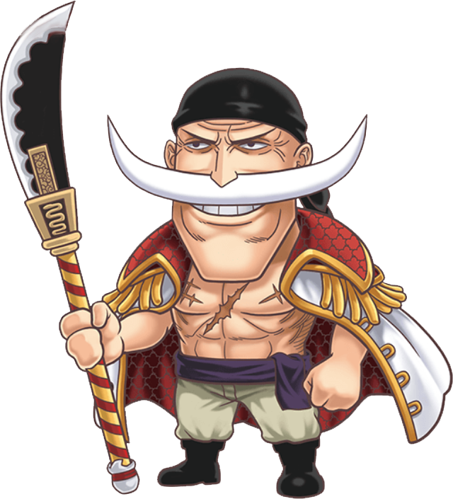 white beard one piece flag