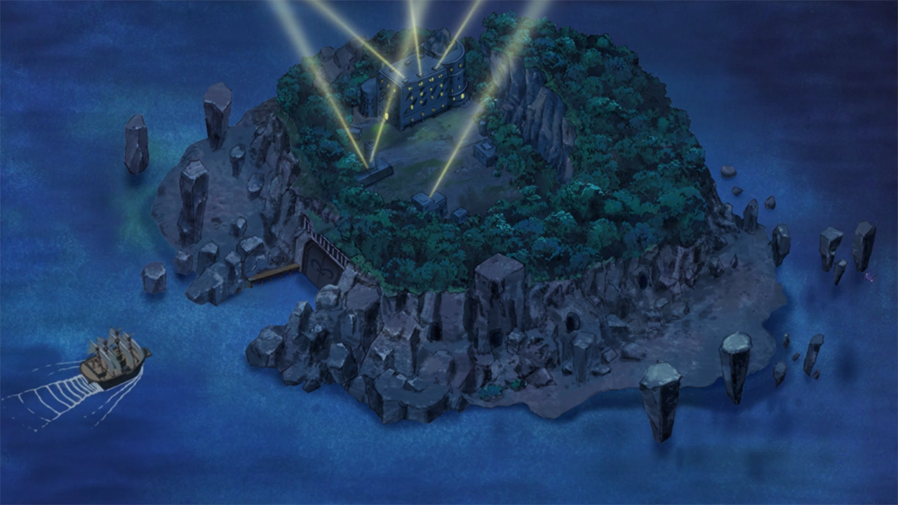 Where is Jail Island in One Piece?