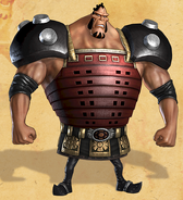 Jozu w One Piece: Pirate Warriors 2.