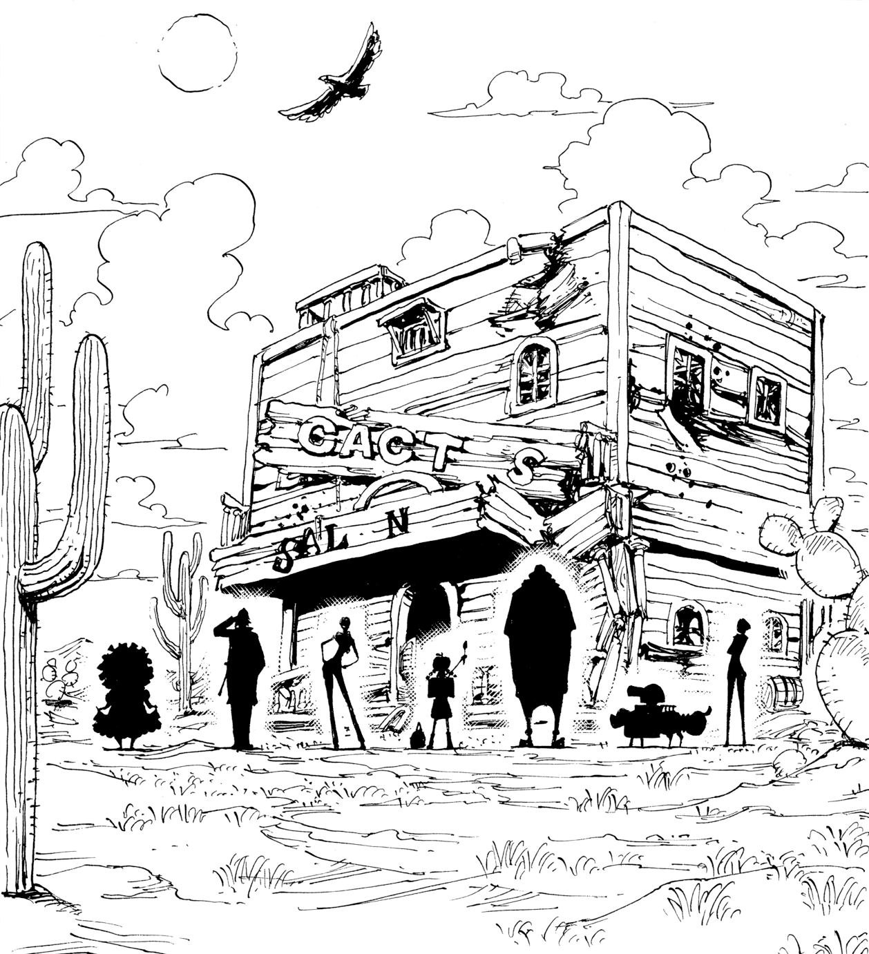 Cactus Saloon One Piece Wiki Fandom