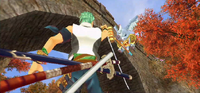 Popora Clashes with Zoro