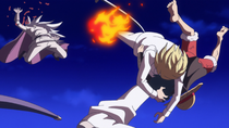 Sanji Saves Luffy from Raisin