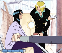 Sanji Serves Robin