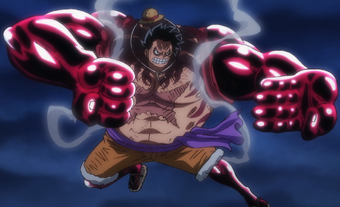 Gomu Gomu No Mi Gear Fourth Techniques One Piece Wiki Fandom