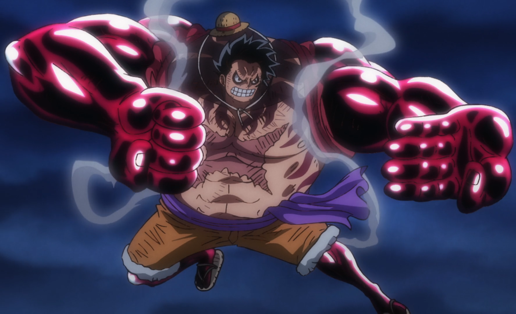 Gomu Gomu No Mi Gear 4 Techniques One Piece Wiki Fandom