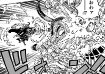 Luffy Attacks Loki