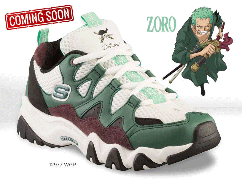 One piece x skechers collab 2025