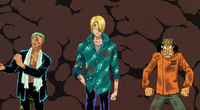 Zoro, Sanji and Usopp Are Freed