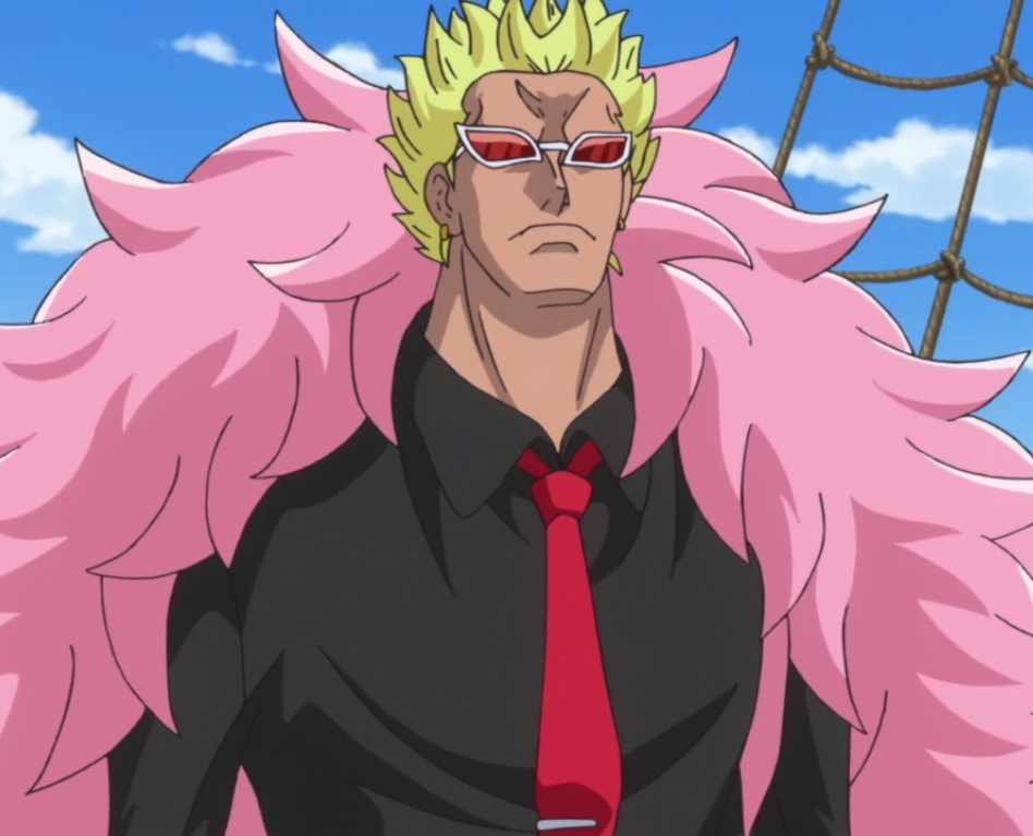 I drew Donquixote Doflamingo ☠️ : r/OnePiece