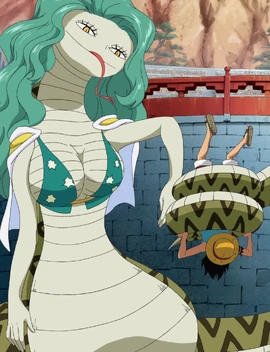 Hebi Hebi no Mi, modèle Anaconda Forme Hybride Anime Infobox