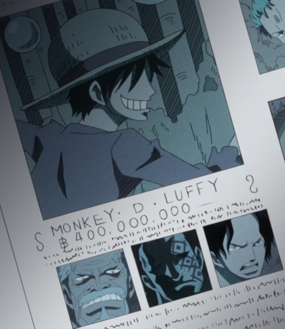 The Last Poneglyph  One Piece Hints Luffys Father Could Be The Man With  The Burn Scar