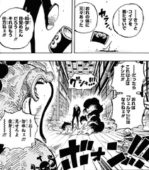 Sanji Destroys Raid Suit