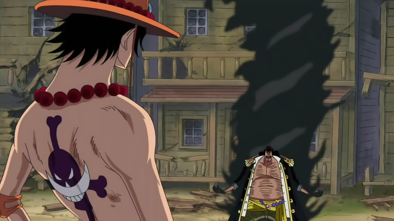 Portgas D Ace Gegen Marshall D Teach Onepiecepedia Fandom