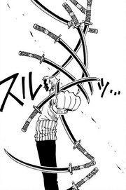 One Piece Roronoa Zoro's Sandai Kitetsu Katana Sword - MEGAKNIFE
