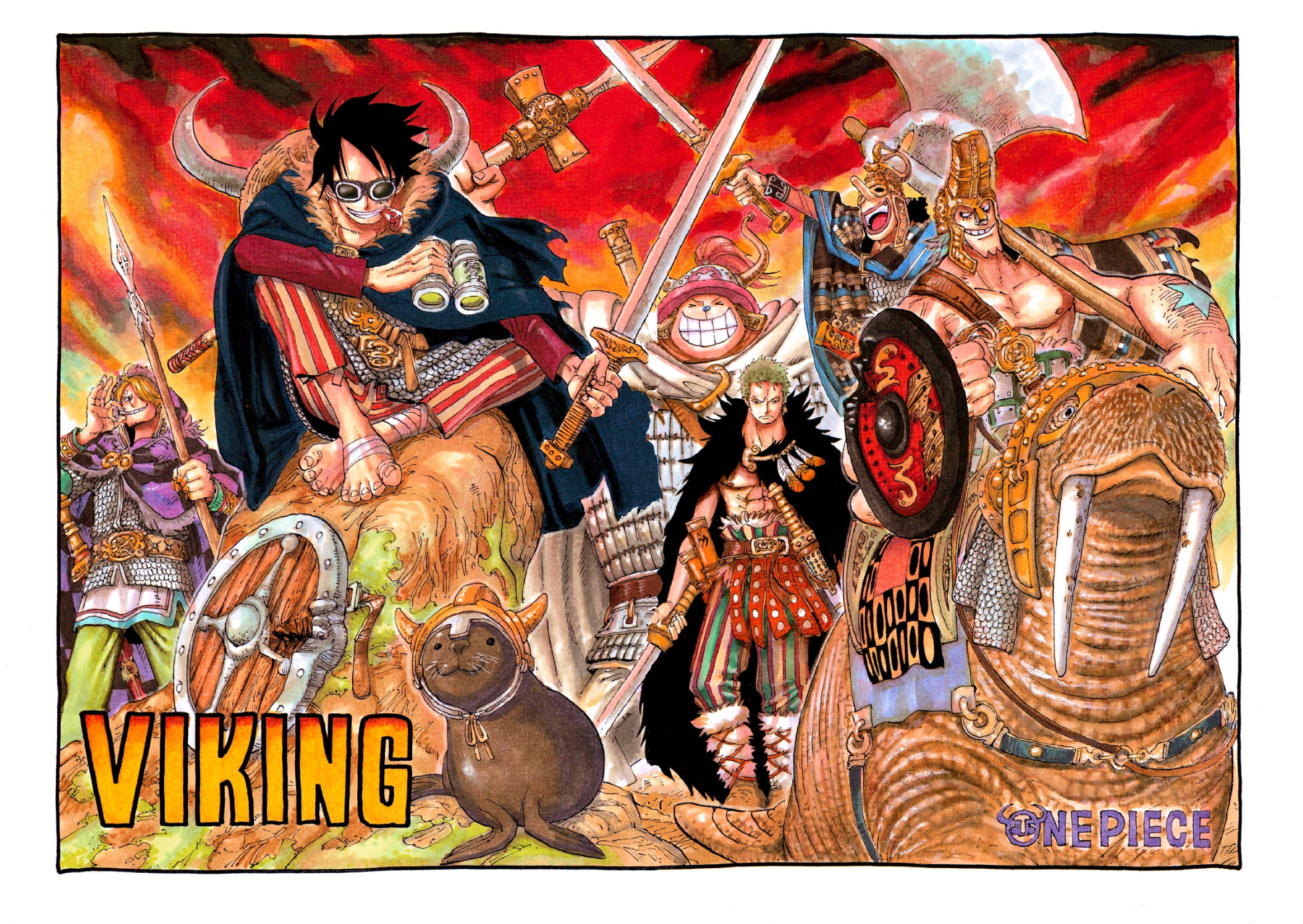 One Piece: Thriller Bark (326-384) (English Dub) The Red Hot Decisive  Battle! Luffy vs. the Scorching Don! - Watch on Crunchyroll