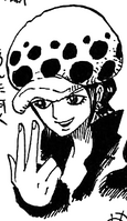 Trafalgar Law se fosse una donna