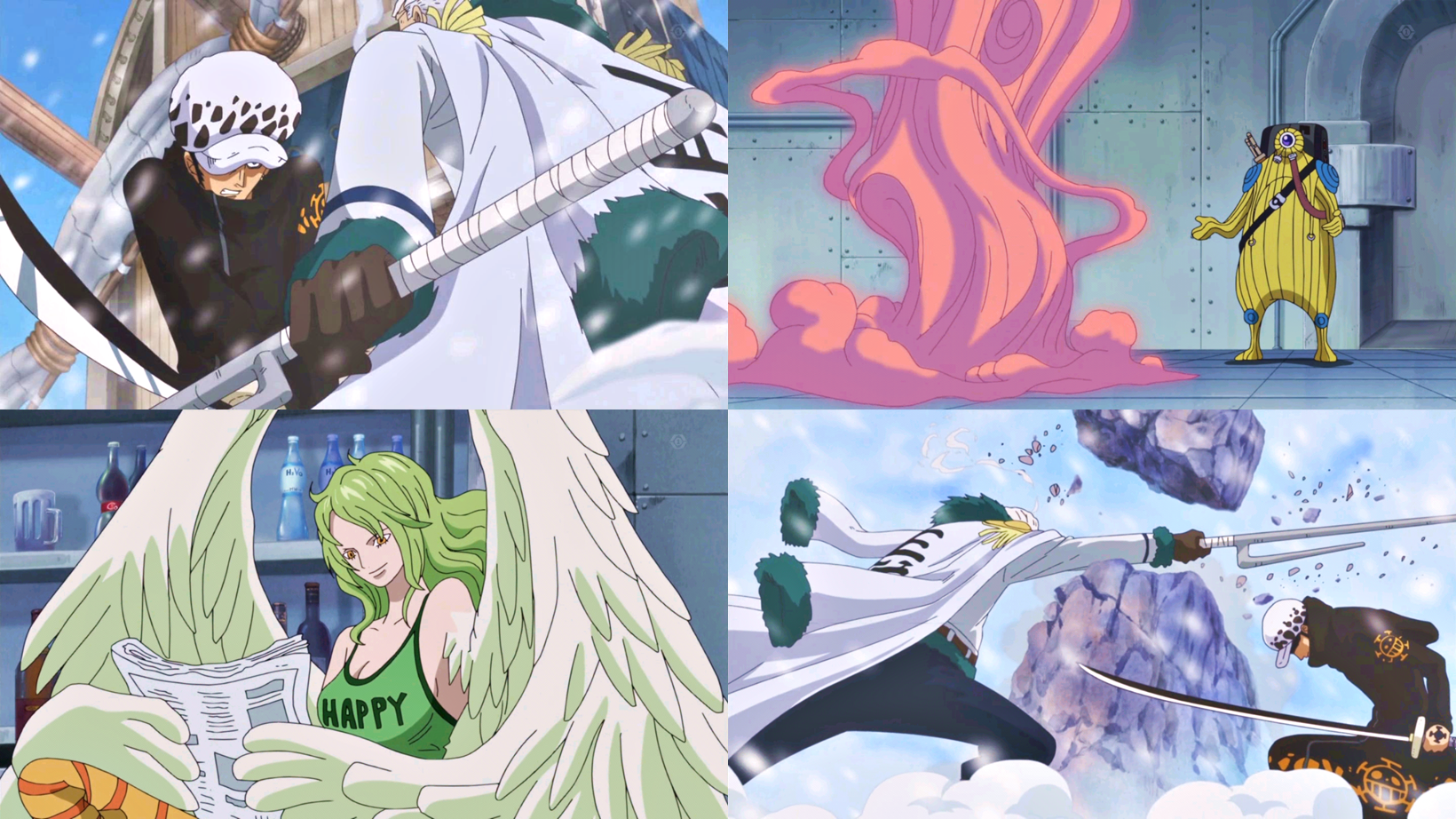 PRÉVIA DO EPISODIO 1058 DE ONE PIECE! - ZORO VS KING COMO CAÇAVAM OS  PTERANODONS! 