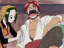 Shanks laughs at the Partys Bar
