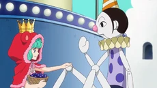 Sugar convirtiendo a una persona en juguete