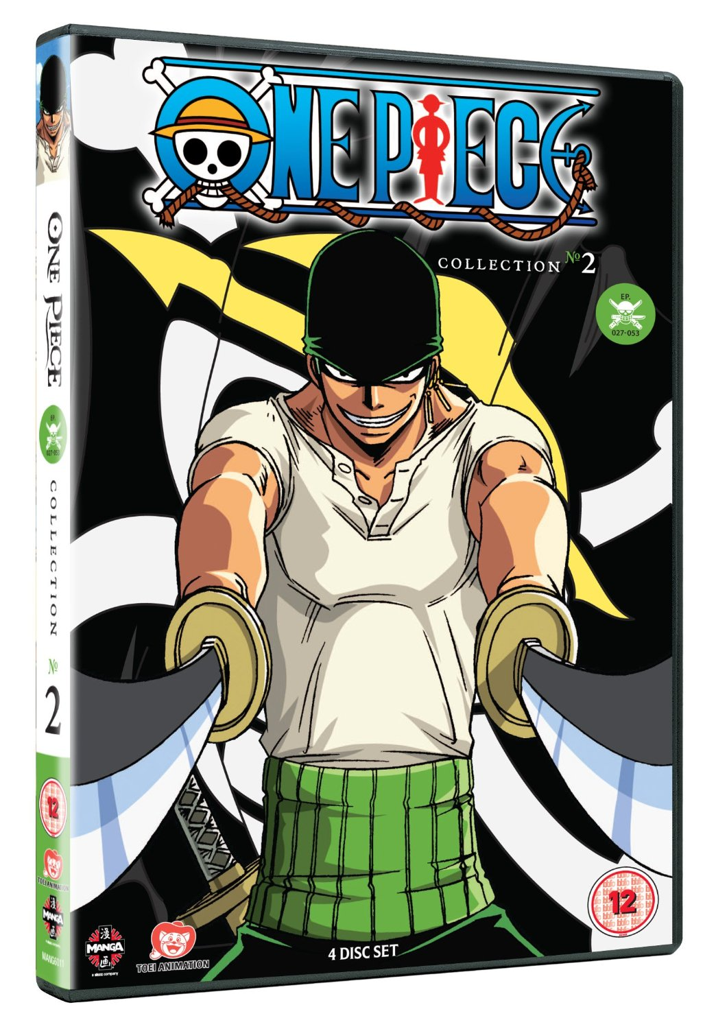 Dvd One Piece Box 1 - Episódios 1 Ao 43 Dublado Dual Áudio