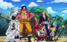 one piece gold roger crew