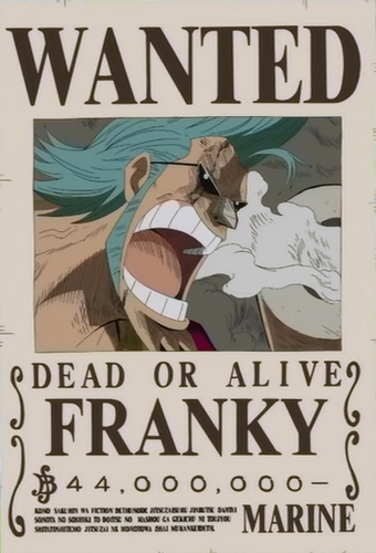 One Piece Bounty Poster Pigura