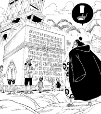 Jinbe Finds a Poneglyph