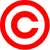 Red copyright