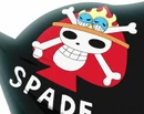 Spade Pirates' Jolly Roger