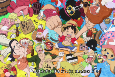 One Piece Opening 01 Lyrics Kanji/Romaji/EN/ID [Hiroshi Kitadani