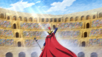 Sabo Enters the Colosseum