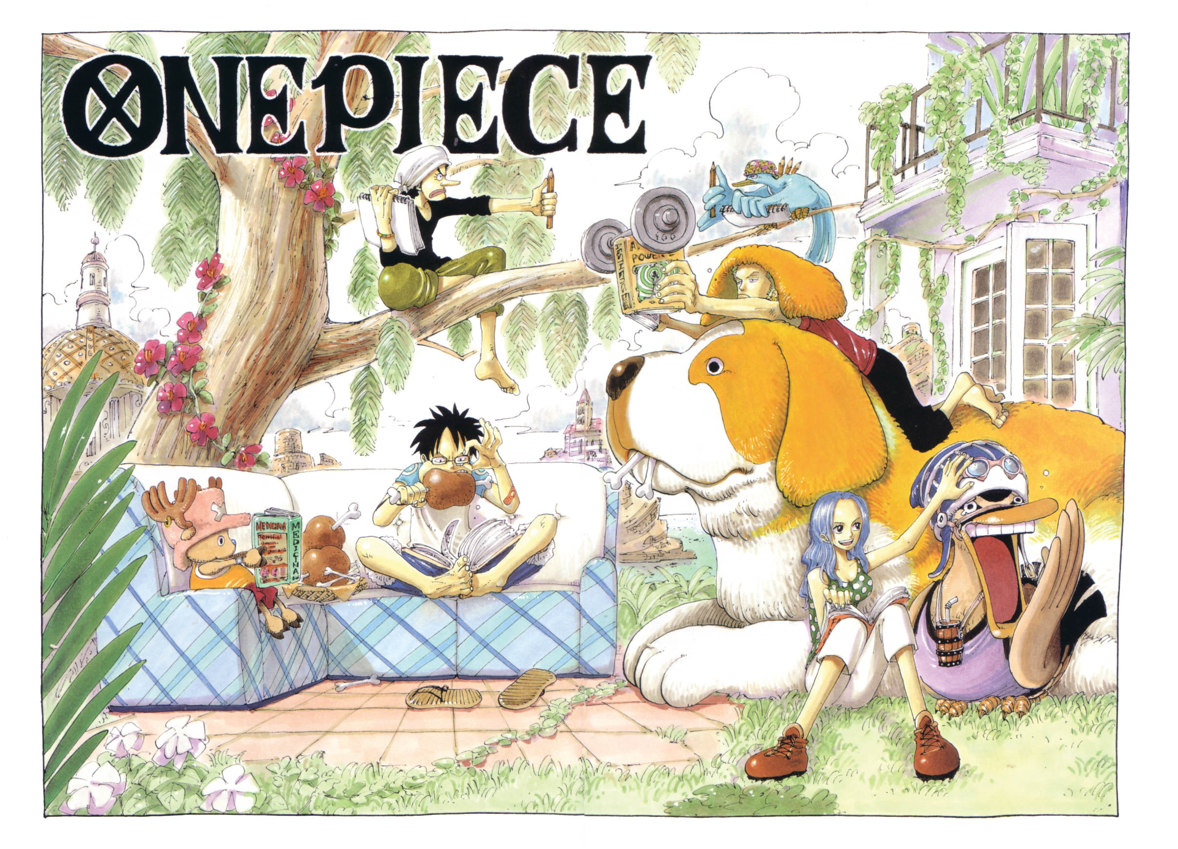 Reddit - OnePiece - All 142 One Piece Color Spreads by Oda