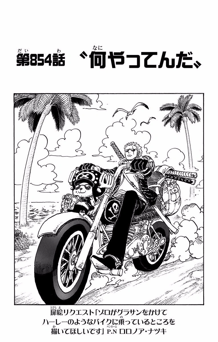 Chapitre 854 One Piece Encyclopedie Fandom