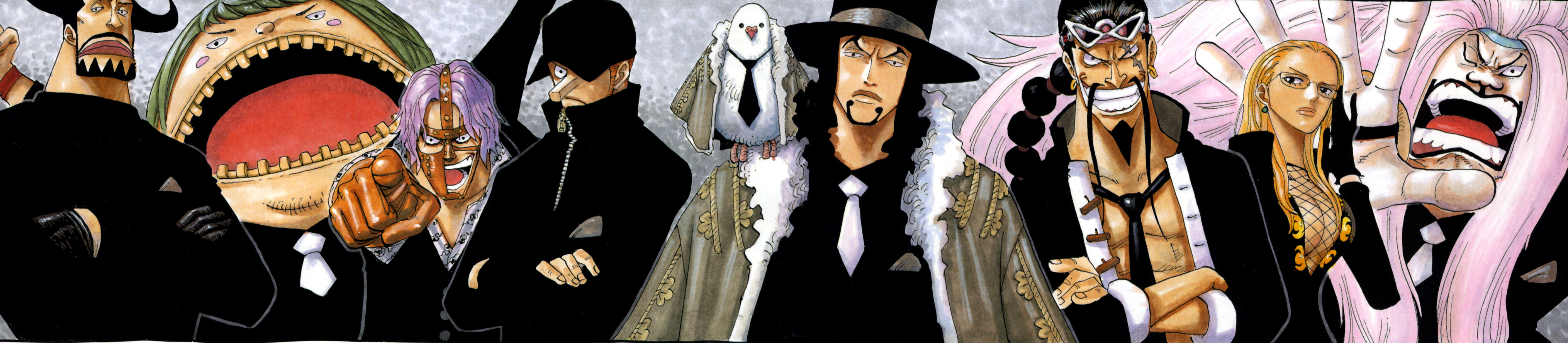 Cp 9, Characters From The East Blue Saga From One Piece, cipher