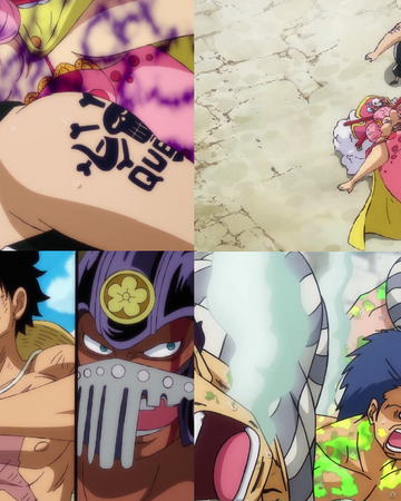 Episodio 947 L Arma Finale I Proiettili Eccitati Puntati Contro Rufy One Piece Wiki Italia Fandom