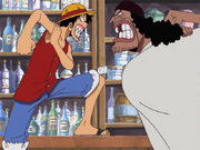 Luffy Meets Blackbeard