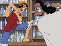 Luffy Meets Blackbeard