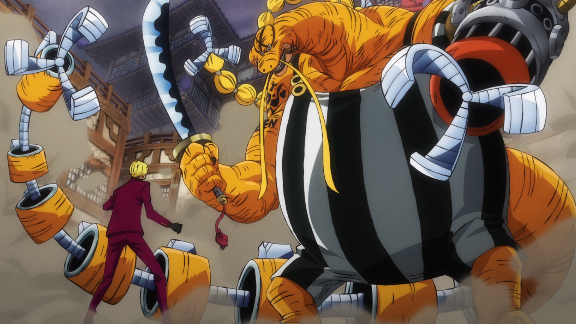 One Piece episode 1034: Zeus' sacrifice, Queen and Perospero join