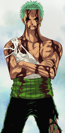 Zoro Surprised When Testing the Power of Mihawk's Yoru Sword - One