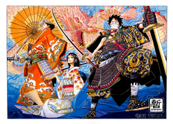 One Piece - Zou (751-782) O Segredo de Wano! A Família Kozuki e os