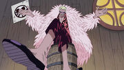 Donquixote Doflamingo ist in Jaya …