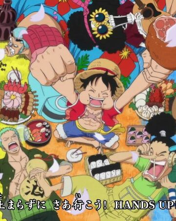 hands up one piece wiki fandom