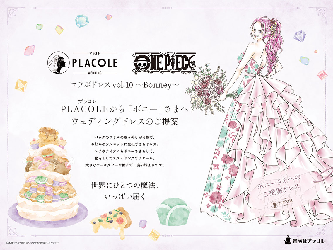 Placole Wedding Collaboration Dresses, One Piece Wiki