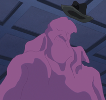 Bege creates a miniature version of himself inside the fortress.