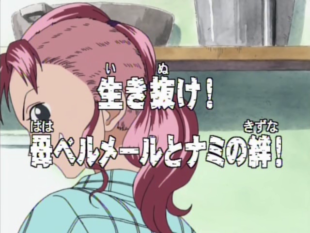 One Piece Ikinuke! Haha Bellemere to Nami no Kizuna! (TV Episode