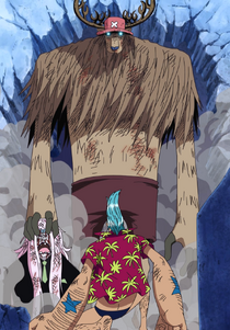 One Piece [HD]: Tony Tony Chopper controlling monster point 