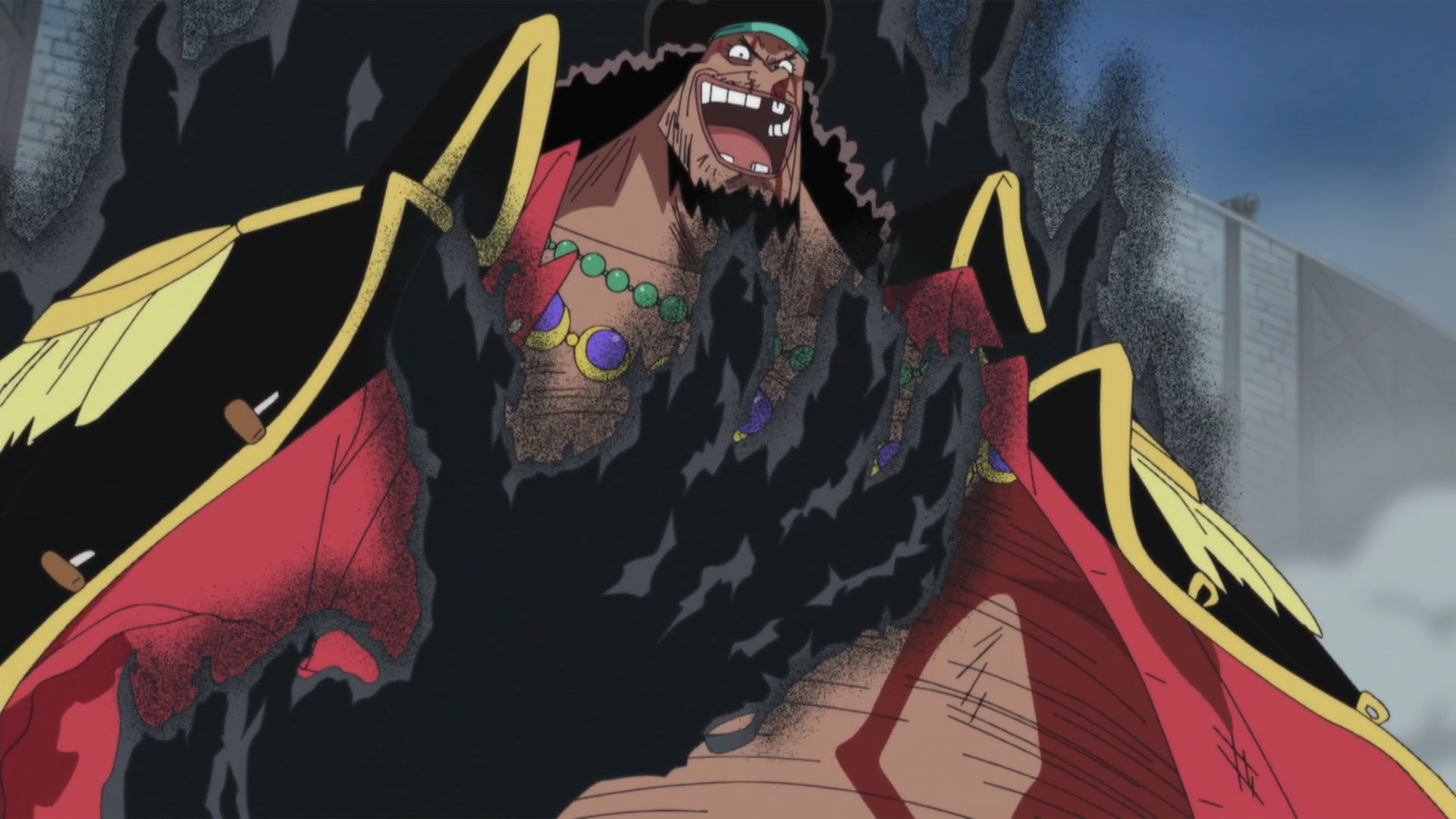 One Piece Anime Devil Fruit Yami Yami No Mi Blackbeard Devil 